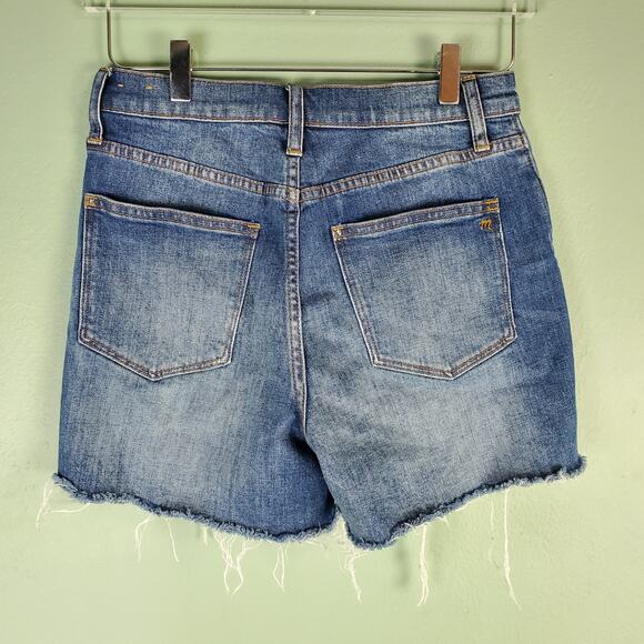 Madewell Women's High-Rise Denim Cutoff Jean Shorts Size 26 - Picture 2 of 7